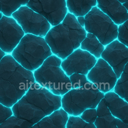 seamless Glowing Rock Seamless Texture texture 1024x1024 free download PBR
