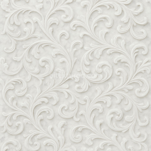 Ornate White Marble Texture Seamless 1024X1024