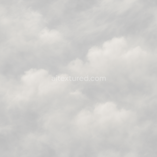 Seamless 3d texture pbr 8k of cloud diffusion in pale gray cirrus filaments