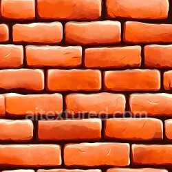 seamless Seamless 3D PBR Cracked Red Brick Wall Texture with Weathered Details texture 8k free download PBR