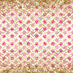 seamless Seamless 3D PBR Texture of Pink Zigzag Pattern with Gold Glitter Accent texture 8k free download PBR