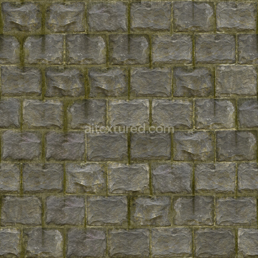 Bricks Seamless Pbr Tileable Texture Stone Weathered Gray Rough Hard