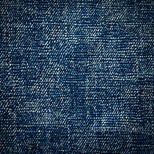 Cracked PBR Denim Fabric Texture with Blue and White Warp Weft Detail seamless Denim jeans PBR texture