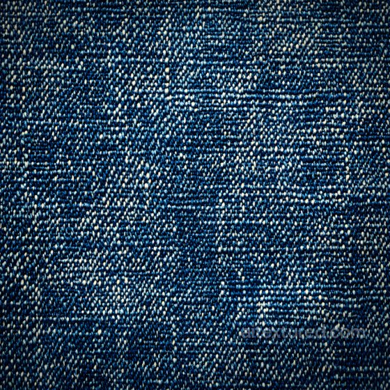 Cracked PBR Denim Fabric Texture with Blue and White Warp Weft Detail Denim jeans texture preview