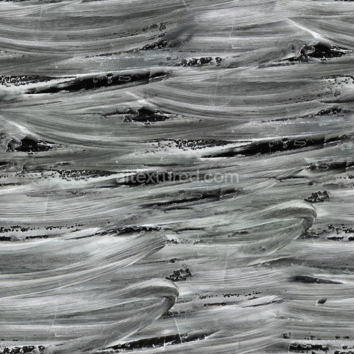 Smear Brush Texture Abstract Gray Smooth Layered Artistic Modern Pbr