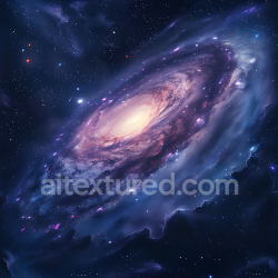 seamless Seamless 3D Spiral Galaxy Nebula PBR Space Texture with Starfield and Cosmic Glow texture 8k free download PBR