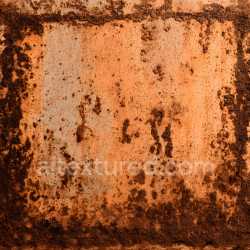 seamless Seamless 3D rusty metal PBR texture with deep corrosion and holes texture 8k free download PBR