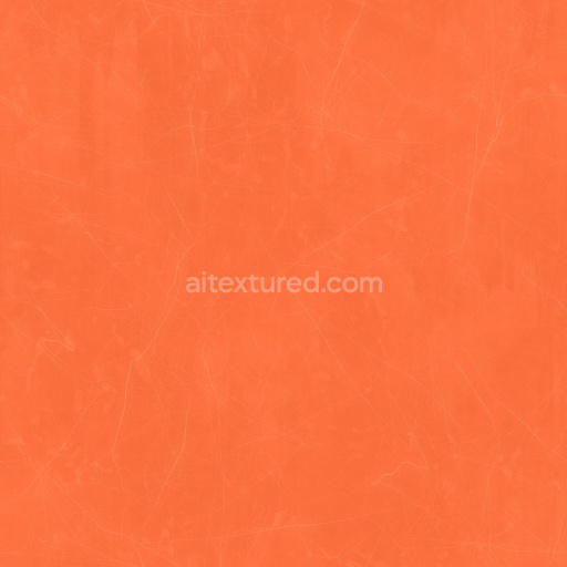 Plastic Seamless Pbr Texture Orange Smooth Tileable