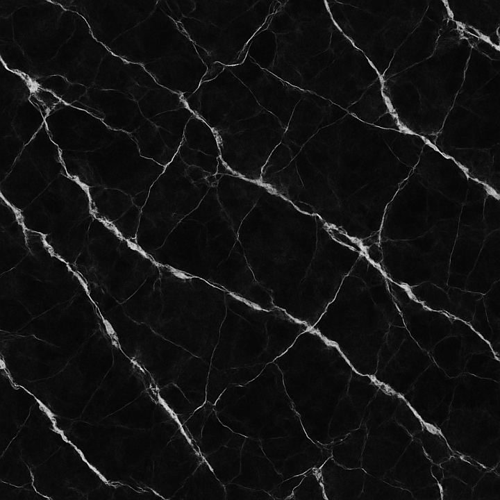 Patterned Black Marble seamless PBR texture preview