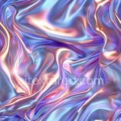 seamless Seamless 3D PBR Texture of Iridescent Glossy Fabric with Soft Folds texture 8k free download PBR