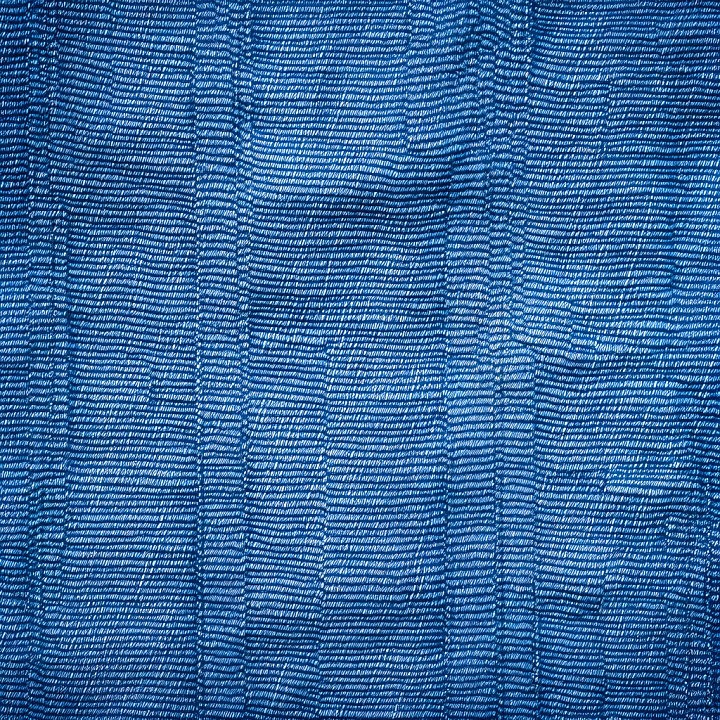 Cracked Denim Fabric with Detailed Blue Weave seamless PBR texture preview