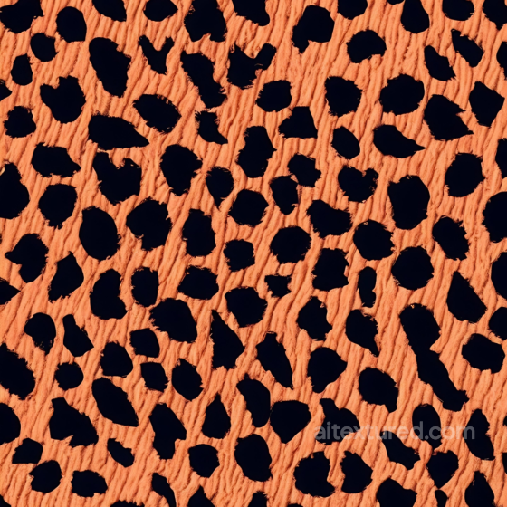 Orange Textured Leather Leopard Print Pattern Seamless Texture Leopard Print texture preview
