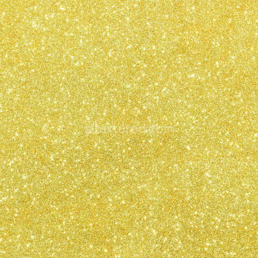 Seamless 3D PBR Texture of Fine Gold Glitter Sparkle Pattern
