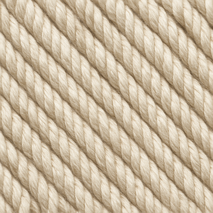 Spun Yarn Wool Yarn Twisted Wool Wool Strands Soft Sheen seamless PBR texture preview