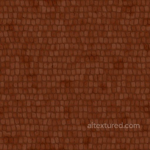 Artificial Alligator or Crocodile Leather Texture | Free PBR seamless Fabric PBR texture