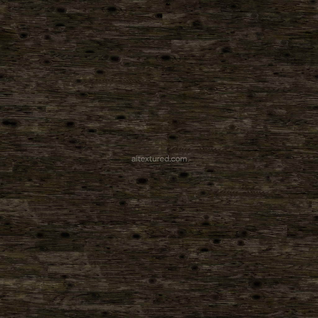 Seamless dark wood planks texture for 3D modeling