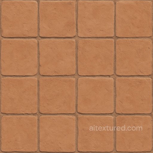 Detailed Clay Tiles Seamless Texture seamless Roofing PBR texture