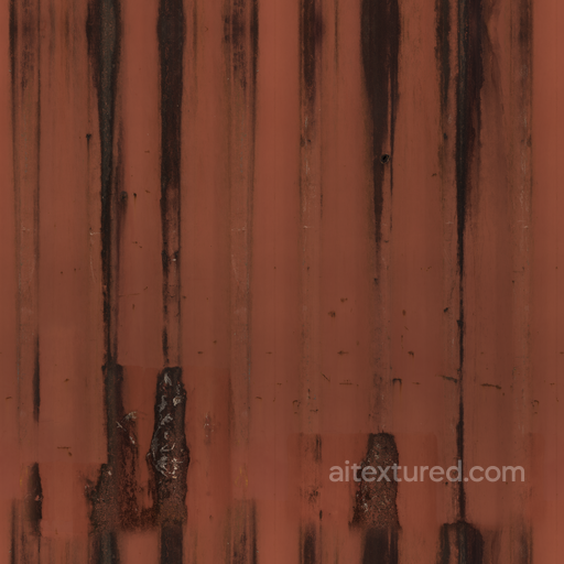 Rusty Painted Metal seamless Metal PBR texture