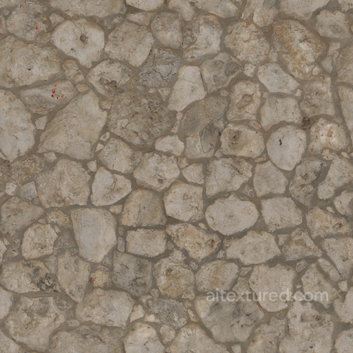 Coral Stone - Stone Wall Wall Chipped Coral seamless Stone PBR texture