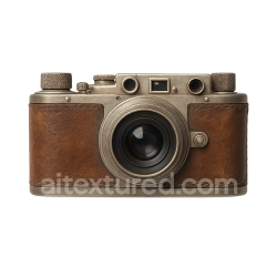 seamless Handheld Vintage Leather Camera texture 8k free download PBR