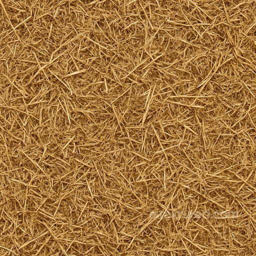 Compact Farm Hay Seamless Texture seamless Hay-straw PBR texture