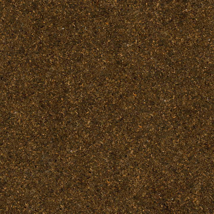 Weathered Wood Ground - Wood Ground Brown Wood Chips seamless PBR texture preview