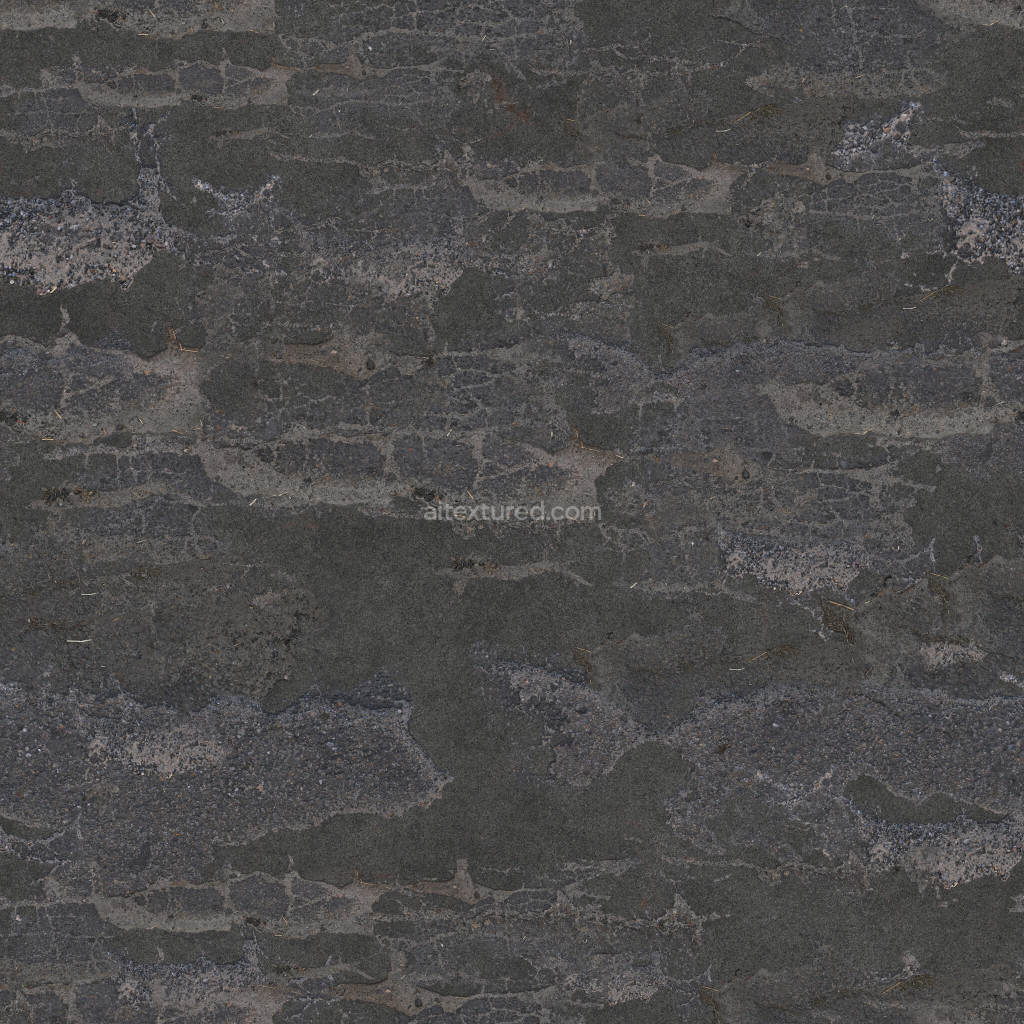 Seamless asphalt texture for 3D modeling and design