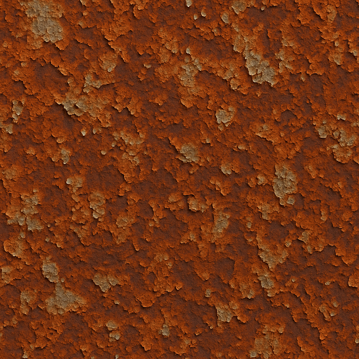 Flaky Oxidized Iron seamless PBR texture preview