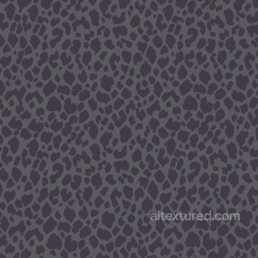 Dark Leopard Print Fabric Texture with Organic Pattern seamless Leopard Print PBR texture