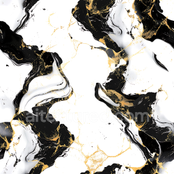 seamless Seamless 3D Black Marble PBR Texture with Matte Finish and Gold Veins texture 8k free download PBR