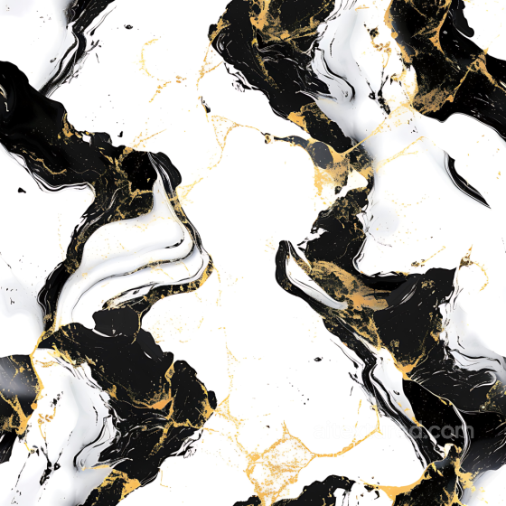 Black Marble PBR Texture with Matte Finish and Gold Veins Marble texture preview