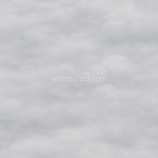 Seamless 3d texture pbr 8k of layered foggy stratus sheet clouds