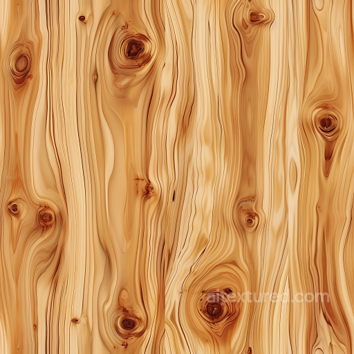Pine Wood Planks PBR Texture with Natural Knots and Warm Tones seamless Wood PBR texture