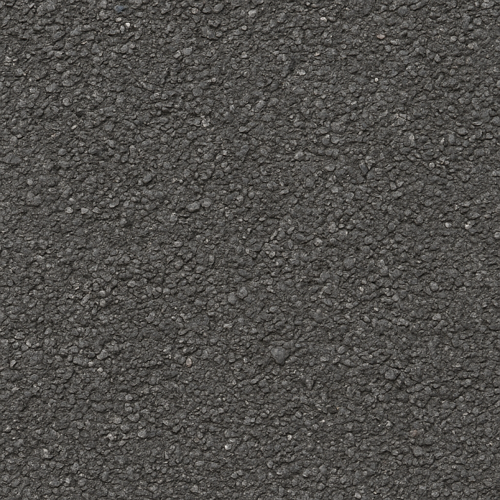 Natural Fresh Asphalt seamless PBR texture preview