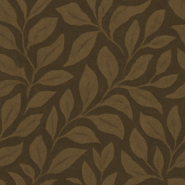 Muddy Brown Leafy Motif Camouflage Fabric seamless PBR texture preview