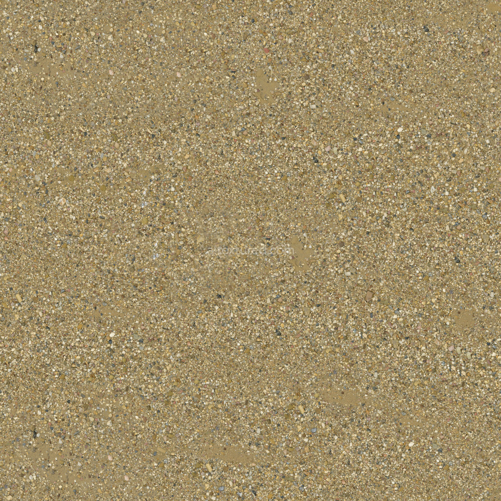 Seamless PBR ground texture with sandy and grainy appearance