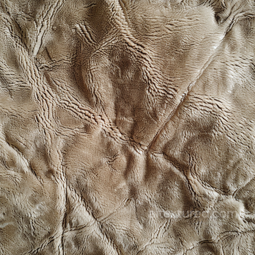 Wrinkled Distressed Beige Leather Seamless Texture with Natural Grain seamless Leather PBR texture