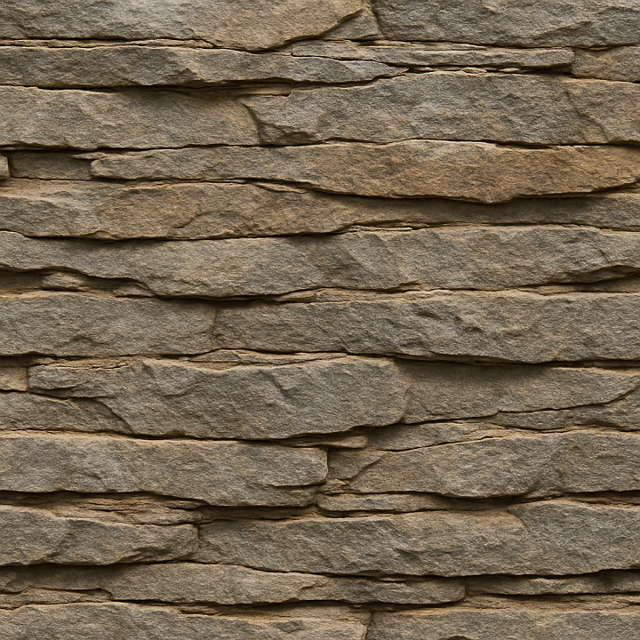 Layered Stone seamless PBR texture preview