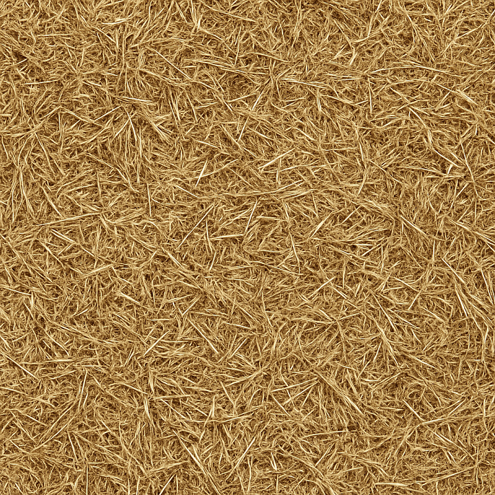 Straw Bale seamless PBR texture preview