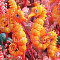 seamless Seamless 3D Inflated Glossy Orange Vinyl Texture with Bubble-Like Panels texture 8k free download PBR