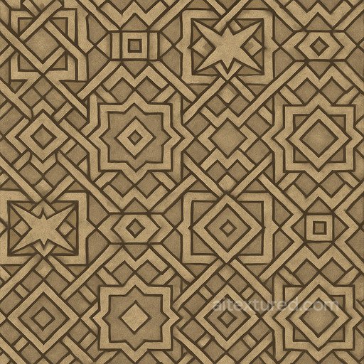 Detailed Geometric Pattern Seamless Texture seamless Patterns PBR texture