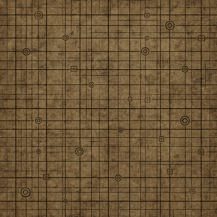 Aged Techno Grid seamless PBR texture preview