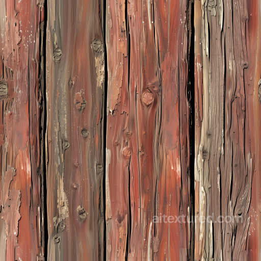 Old Weathered Rustic Wood Planks Seamless Texture with Knots and Cracks seamless Wood PBR texture