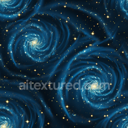 seamless Seamless 3D Space PBR Texture Featuring Spiral Galaxy Clouds and Glowing Stars texture 8k free download PBR