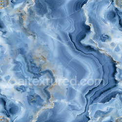 seamless Seamless 3D Blue de Savoie Marble PBR Texture with Fluid Blue Veins and Golden Accents texture 8k free download PBR