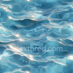 seamless Seamless 3D PBR Texture of Clear Pool Water with Shimmering Light Reflections texture 8k free download PBR