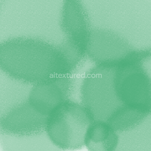 Seamless 3D PBR Watercolor Texture with Subtle Mint Green Gradient