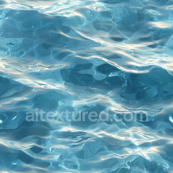 seamless Seamless 3D Water PBR Texture Featuring Clear Calm Pool Water with Smooth Surface Reflections texture 8k free download PBR