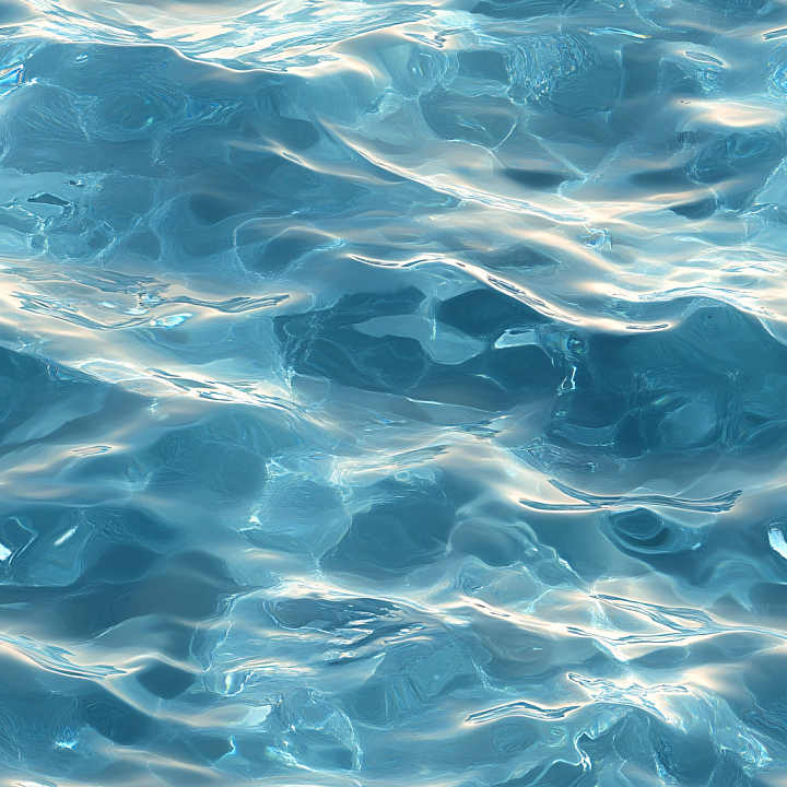Water Featuring Clear Calm Pool Water with Smooth Surface Reflections seamless PBR texture preview