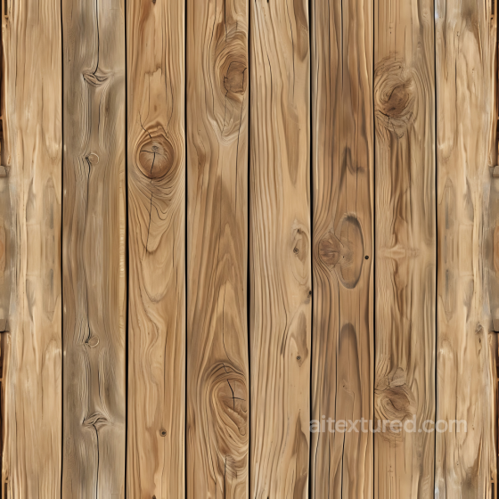 Natural Pine Wood Planks Seamless Texture with Knots and Grain Wood texture preview